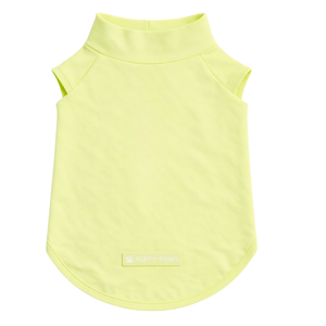 T-shirt pour chien anti-UV, couleur sauge clair, léger, protection UV, été, doux, extensible, respirant, rafraîchissant - Product Image 5