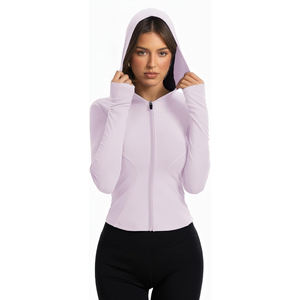 Cárdigan de Yoga Abierto por Delante para Mujer, Manga Larga, Corte Holgado y Relajado, Nailon y Spandex, Suave, Elástico y Ligero - Product Image 4