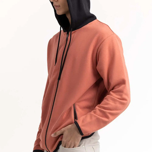 Service OEM en gros – Sweats à capuche zippés de qualité supérieure pour hommes, différents styles, en coton et polyester, pour l'hiver, décontractés - Product Image 3