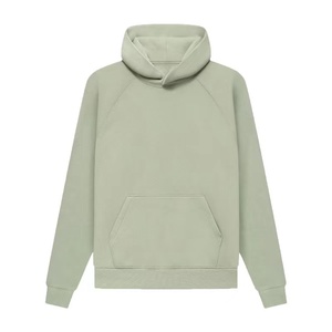 Sudadera con Capucha para Hombre, 380G, Invierno, Varios Colores, Algodón/Poliéster, Talla Grande, Transpirable, Resistente al Viento, Felpa, Estilo Casual, Raglán, Hip Hop - Product Image 4