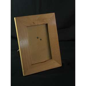 Cadre photo en bois de qualité supérieure, forme rectangulaire, à suspendre au mur et à poser sur table, cadre élégant pour la décoration de la maison - Product Image 2