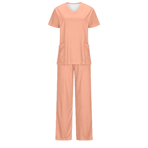 Conjunto de Uniforme Médico de Alta Calidad para Mujer, Algodón y Poliéster, Pantalones Incluidos, Transpirable, para Uso Hospitalario - Product Image 4