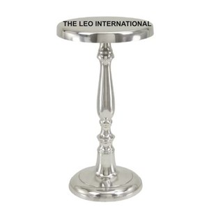 Mesa de Centro Elegante para el Hogar, Hotel, Restaurante, Sala de Estar, Color Plateado, Diseño Moderno, Muebles Metálicos - Product Image 4