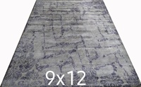 Moderner Tibetischer Luxus Abstrakter 9x12 Wohndekor Gewebter Baumwollteppich Blumenmuster Hochwertig Waschbar Latex-Teppichset