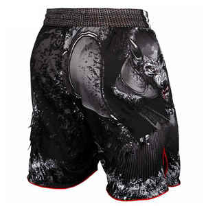Pantalones Cortos de MMA de Lona de Color Sólido Personalizables para Hombre, de Secado Rápido y Transpirables, Estilo Urbano, Hechos en Pakistán, Disponibles al por Mayor - Product Image 2