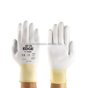Gants à main enduits de pu haut de gamme avec une bonne adhérence, une résistance à la déchirure et à l'abrasion, gants de travail de sécurité résistants aux coupures blanches du Vietnam - Product Image 1