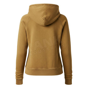 Sudaderas con capucha de lavado ácido para mujer de marca privada, disponibles en diferentes tallas, con impresión de logotipo personalizado. - Product Image 2