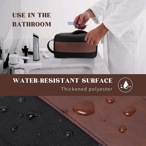 Bolsa Organizadora con Cierre, Ecológica, de Lona, para Accesorios, Bolsa de Cosméticos de Doble Cara con Logotipo Personalizado, Venta al Por Mayor - Product Image 3