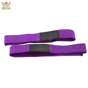 Sangles de levage rembourrées en néoprène avec rembourrage en coton, à paillettes, pour soulevé de terre, pour la musculation, le bodybuilding et la sécurité - Product Image 2