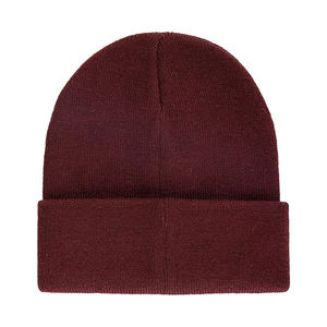 Latest Adjustable <b>Beanie</b> <b>Hat</b> for <b>Men</b> and Women Brown Color Daily Use Custom Logo Option 100% Acrylic Knitted <b>Beanie</b> <b>Hats</b> - Product Image 1
