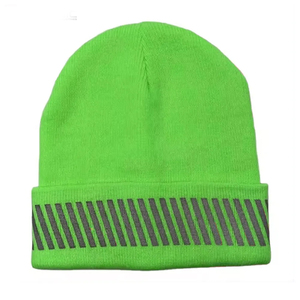 AZORES SPORTS <b>Winter</b> Waterproof Breathable Reflective Wool/Cotton Jacquard Beanie <b>Cap</b> Colorful Knitted Warm Casual Custom Logo - Product Image 5