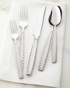Heavy Duty Dining Cutlery <b>Spoon</b> <b>Fork</b> <b>Knife</b> Stainless Steel Tableware <b>Set</b> for Restaurant Catering Kitchen Use - Product Image 6