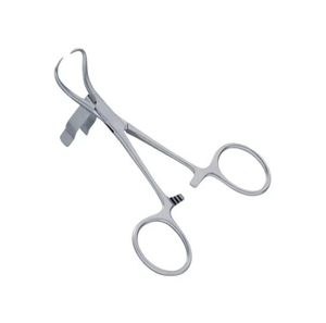 Pinces chirurgicales professionnelles Backhaus pour salles d'opération, pinces médicales réutilisables pour applications de drapage sécurisé - Product Image 1
