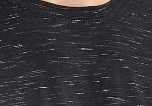 เสื้อยืดคอกลมแขนสั้นผู้ชาย สีพื้น ทรงเข้ารูป สไตล์ลำลอง ผ้าเจอร์ซีย์ถัก แห้งเร็ว - Product Image 6