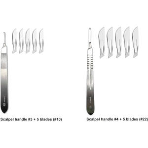 Professional Medical Surgical Instruments Kit Stainless Steel Reusable Tools <b>Set</b> For Hospital And Clinic Use By Dentavex - Product Image 6