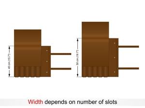Étui à couteaux de chef portable léger classique en cuir véritable fait main de haute qualité, 4-6 compartiments pour accessoires de cuisine - Product Image 5