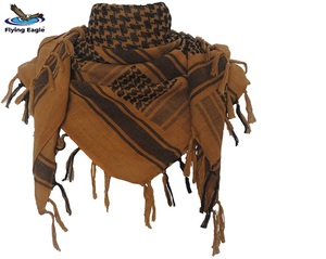 FLYING EAGLE OEM Écharpe Shemagh Traditionnelle Arabe Palestine Motif Camouflage 100% Coton Respirant Voile Musulman - Product Image 6