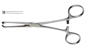Wholesale Quality Stainless Steel Veterinary Instruments Manual Allis Tissue Forceps Teeth <b>Piercing</b> Surgical Grasping Instrument - Product Image 4
