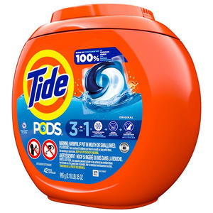 Cápsulas de detergente para ropa Tide Pods para tiendas minoristas que ofrecen una solución práctica de limpieza de ropa en una sola dosis - Product Image 3