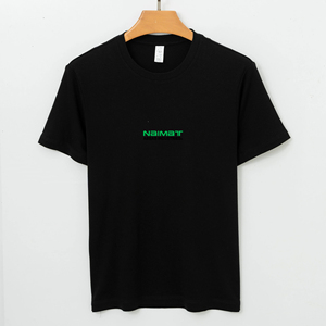 เสื้อยืดลำลองผู้ชายคุณภาพสูงแบบเรียบ 220 สำหรับออกกำลังกายและเล่นกีฬา ปรับแต่งได้ - Product Image 3