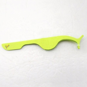 Pince à épiler applicateur de cils en acier inoxydable japonais durable or mat Logo personnalisé - Product Image 6