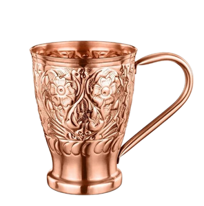 Tazas Decorativas Hechas a Mano con Acabado de Cobre Antiguo, Tendencia en Vasos para Bebidas, Taza Mint Julep para Decoración de Mesa en el Hogar - Product Image 3