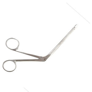 Ciseaux micro-auriculaires Bellucci en acier inoxydable, manche de 8 cm, lame de 0,8x4 mm, droite, angulaire gauche/droite, chirurgicaux de précision, par Grip Surgical - Product Image 2