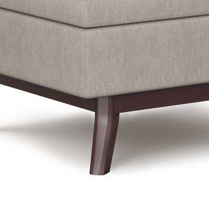 Pouf Contenitore Naturale Owen - Tavolino da Caffè e Sgabello - Product Image 4
