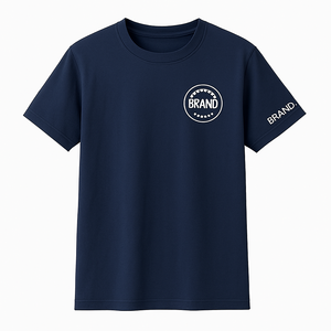 Camisetas de Hombre de Último Diseño 2025, Tejidas, 100% Algodón, con Logotipo Personalizado Impreso, Corte Holgado, Secado Rápido y Transpirables - Product Image 1