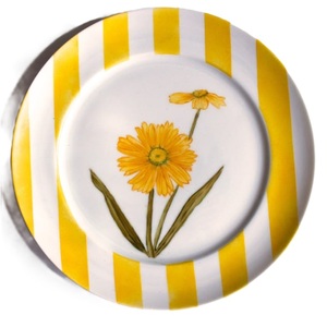 Nouvel Arrivage Plateau de Service en Métal Émaillé Vintage Décoratif pour la Maison et la Cuisine, Personnalisable en Taille, Forme, Couleur et Motif - Product Image 1