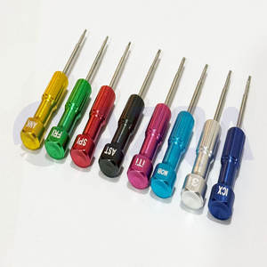 Kit de tournevis pour implants dentaires en acier inoxydable CE, 8 pièces, ensemble d'outils manuels pour abutments d'implants, pour usage clinique - Product Image 2