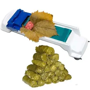 1 adet beyaz ve Bule sebze et haddeleme makinesi dolması üzüm yaprağı et rulo sarma lahana et haddeleme mutfak Gadget