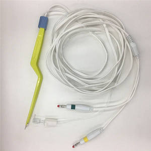 Forceps bipolaires professionnels, instrument chirurgical, couleur bleue, certifié CE, fonctionnement manuel, pour usage médical - Product Image 3