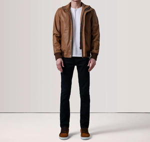 Vestes en cuir pour hommes, mode masculine, différentes couleurs, prix de vente optimal, vente en gros - Product Image 2