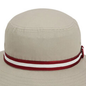 Nuevos Sombreros de Pescador Unisex Beige con Rayas Rojas y Blancas de Lona, Sombrero Casual de Primavera/Verano para Adultos, 56-58CM, Sombreros de Pescador de Alta Calidad - Product Image 5