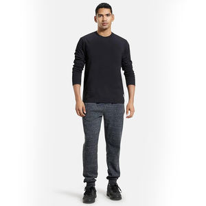 Pantalones Jogger Bonded para Hombre, Casuales, Ajustados, con Puños Elásticos, Sin Costuras, Estilo Urbano - Product Image 5