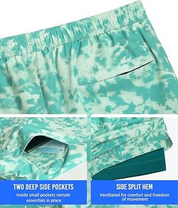 Stylish Breathable Sublimated Running <b>Shorts</b> <b>Men</b>’s Graphic <b>Pattern</b> Quick Dry Performance <b>Shorts</b> for Modern <b>Men</b> - Product Image 2
