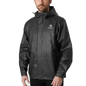 Veste coupe-vent sur mesure OEM, veste coupe-vent d'hiver chaude, veste coupe-vent de haute qualité pour hommes - Product Image 5