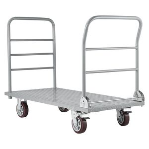 Heavy Duty 2650 Lbs Capacity Platform Truck 2650 Lbs Capacity Flatbed Cart Dolly Detachable <b>Material</b> <b>Handling</b> Equipment - Product Image 1