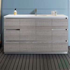 Wholesale Modern Style Wooden <b>Sideboard</b> Cabinets Bathroom Vietnam Stylish Wood Meta Lavabo Ready-to-Assemble VIET FURNITURE - Product Image 4