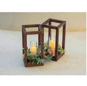 Faroles de Vela de Calidad de Exportación India, Decoración Rústica para Mesa de Boda, Centro de Mesa con Farol para Boda, Decoración Estilo Granja - Product Image 1