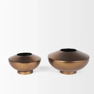 Vase à fleurs moderne en fer, décoration d'intérieur, centre de table pour salon, fournisseur d'exportation, vase à fleurs Zahid Exports - Product Image 3