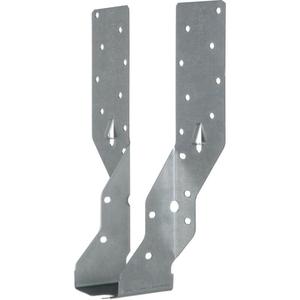 Support de poutre en acier galvanisé réglable pour poutres en bois, fixation murale, en promotion - Product Image 1