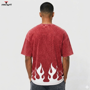 Custom Made High Quality Casual Wear Modern Designs Solid Pattern Knitted 100% Cotton T-<b>shirt</b> for men - Product Image 5