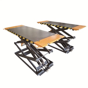 Elevador de tijera para coches/Elevador de tijera para alineación de ruedas de 4000 kg/Rampas elevadoras de tijera para coches grandes - Product Image 1