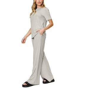 Camiseta y conjuntos cortos de mujer con estampado de moda de la mejor calidad, camisetas de manga corta de verano, conjuntos de pantalones cortos para mujer de BD - Product Image 1