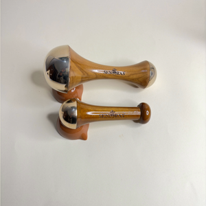 Varita de Bronce Doble Kansa Senoras para Masaje Corporal, de Pies y Facial |   Herramienta para Reafirmar y Dar Brillo a la Piel |   Proveedor Mayorista en India - Product Image 1