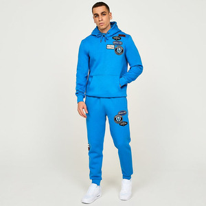 ชุดเซ็ตเสื้อผ้าผู้ชายแบบ OEM พร้อมโลโก้สั่งทำ กางเกงจ็อกเกอร์และเสื้อฮู้ด 2 ชิ้น ชุดวอร์มระบายอากาศได้ดีสำหรับผู้ชาย - Product Image 6