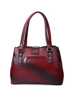 Bolso Tote Casual de Cuero Genuino con Cierre de Cremallera, Correa para el Hombro, Dos Asas, Estilo Clásico Duradero, Uso Diario para Mujer, Gran Capacidad - Product Image 3