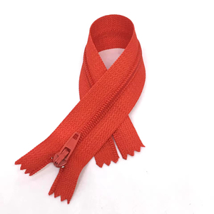 Meilleures ventes : Fermeture éclair invisible en nylon écologique personnalisée, multicolore, à extrémité fermée, pour vêtements et accessoires vestimentaires - Product Image 5